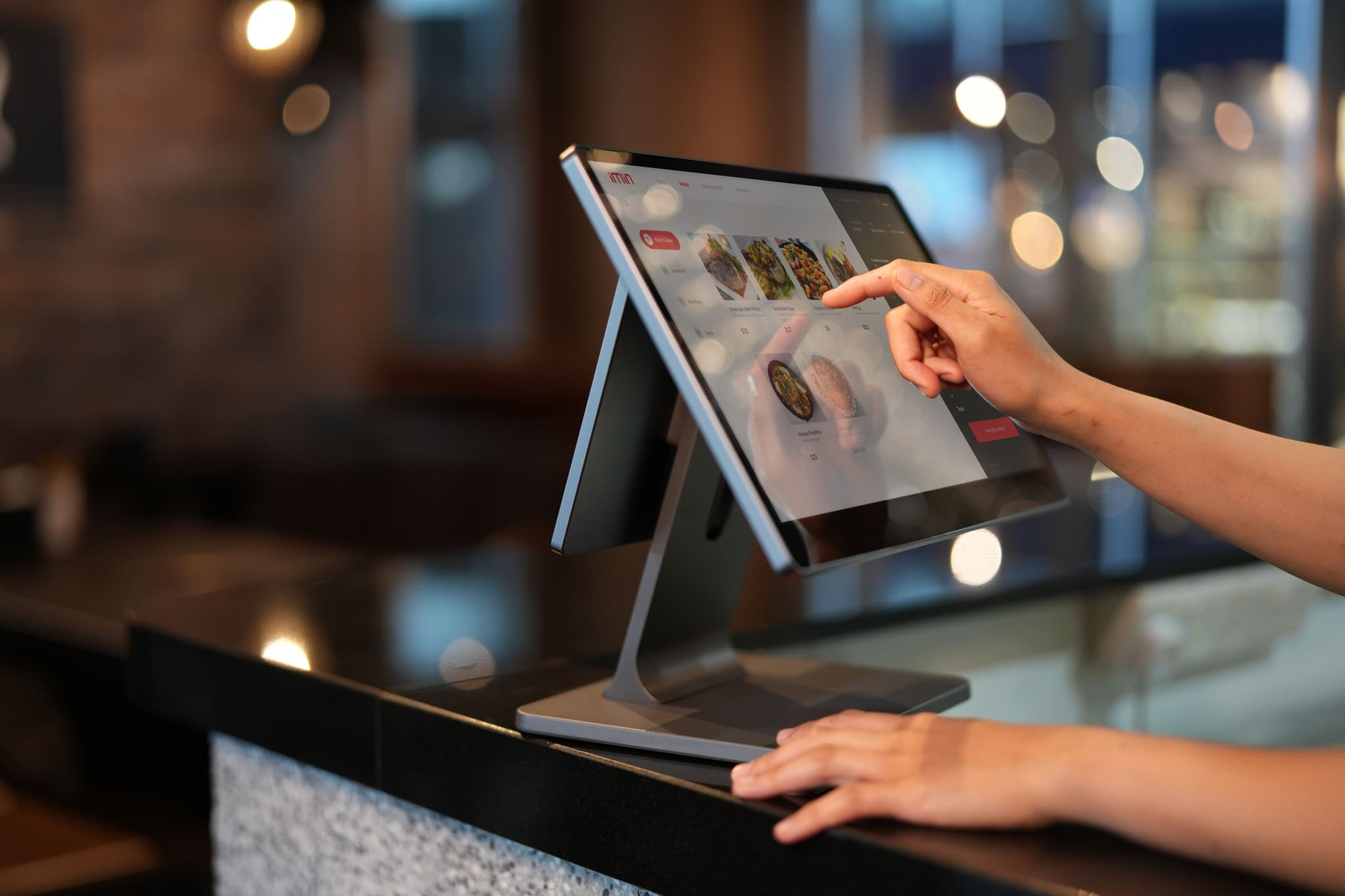 Digitales Bestell- und Kassensystem am Tresen